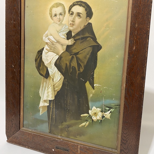 ARTWORK, Religious - Monk and Child